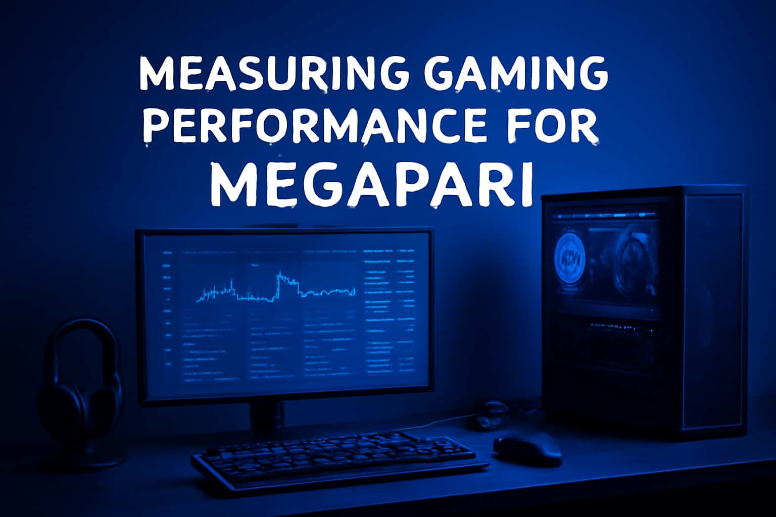 An informative visual representation of gaming performance metrics related to Megapari.