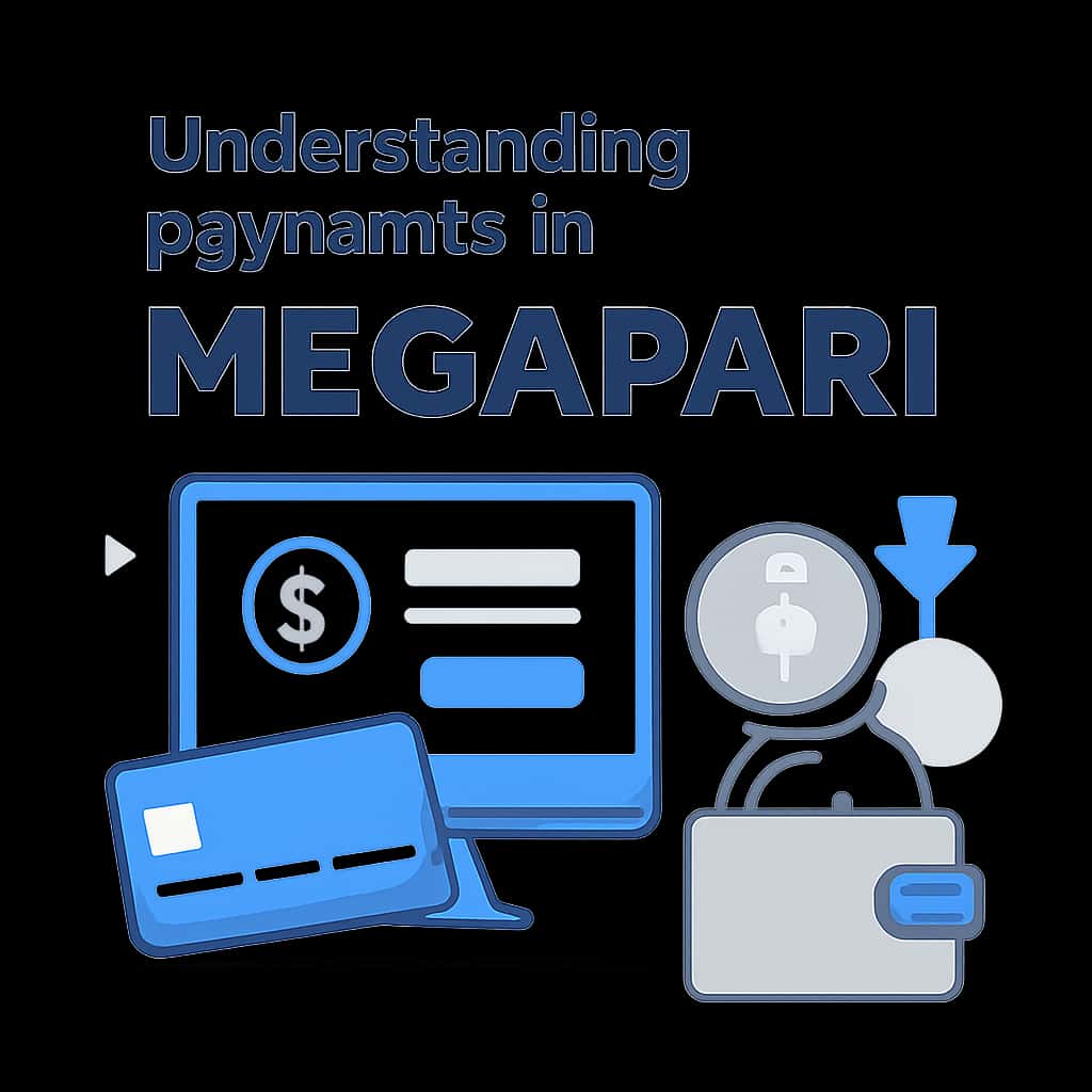 An educational diagram illustrating payment methods in Megapari.