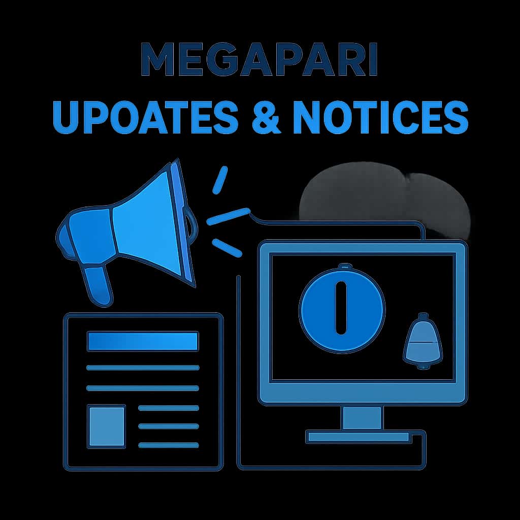 Illustration related to Megapari Updates & Notices.